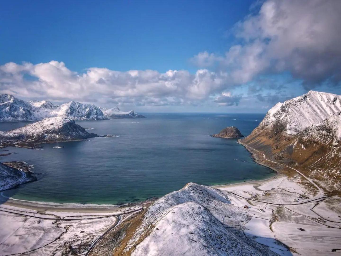 Fjordview Ryten 2 Retreat Sund  Bagian luar foto