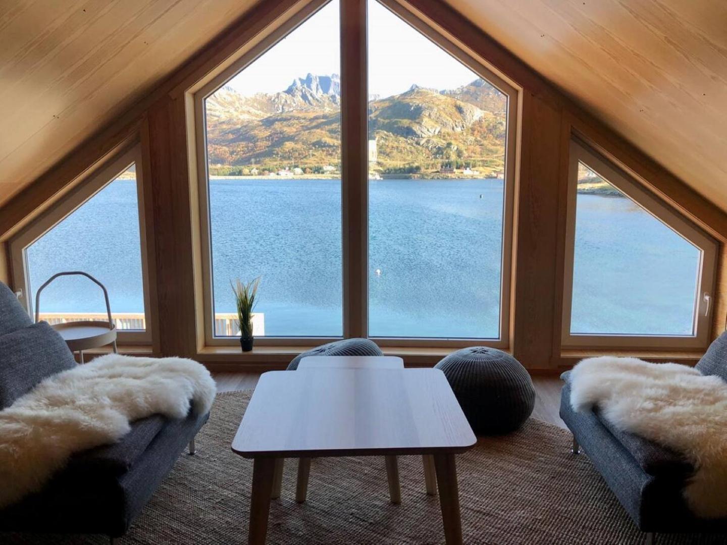 Fjordview Ryten 2 Retreat Sund  Bagian luar foto