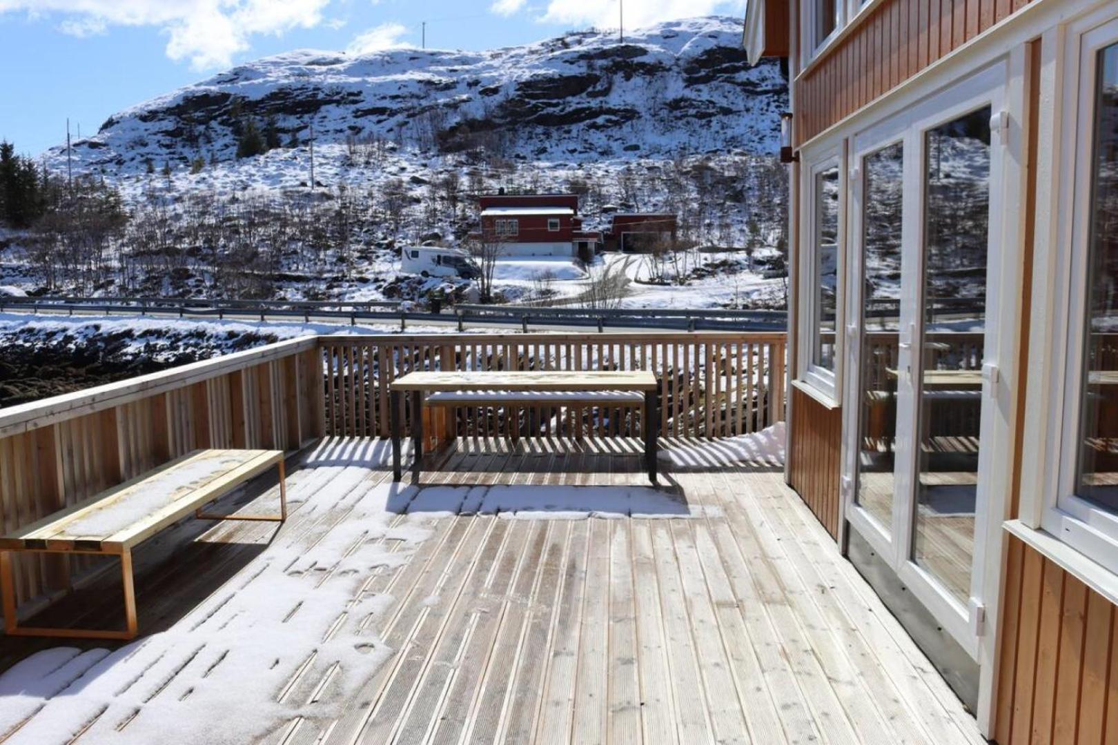Fjordview Ryten 2 Retreat Sund  Bagian luar foto